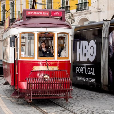 Tram van Lissabon.